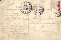 CPA Folklore Cantal La soupe aux choux 