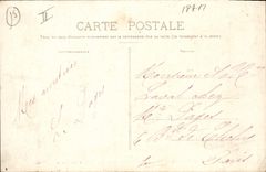 CPA Folklore Auvergne Un repas de noce Mariage 