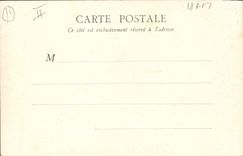 CPA Folklore Auvergne Auvergnats allant a la ville Cheval 