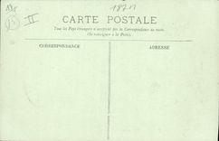 CPA Folklore Auvergne La Bourree 