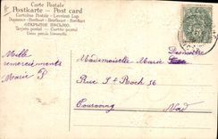 CPA Fantaisie Fleurs Enfant