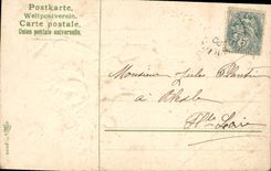 CPA Fantaisie Fleurs 