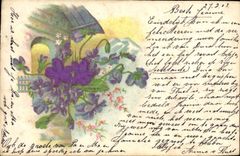 CPA Fantaisie Fleurs 