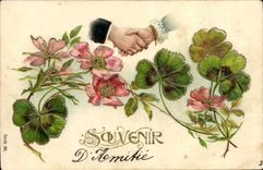 CPA Fantaisie Fleurs 