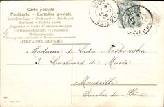 CPA Fantaisie Fleurs Trefles 