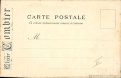 CPA Publicite Elixir Combier Chateau de Brissac