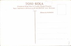 CPA Publicite Toni Kola