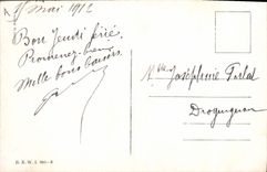 CPA Fantaisie Enfant Chien Chiot 