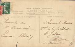 CPA Fantaisie Communion Enfant 