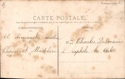 CPA Fantaisie Communion Enfant 