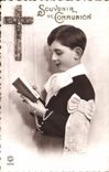 CPA Fantaisie Communion Enfant 