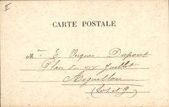 CPA Fantaisie Communion Enfant 