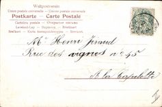 CPA Fantaisie Communion Enfant Ange