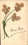 CPA Fantaisie Fleurs sechees 