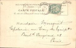 CPA Fantaisie Fleurs sechees Algues marines Coloration naturelle