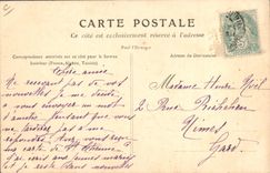 CPA Fantaisie Fleurs sechees Algues naturelles