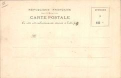 CPA Fantaisie Fleurs sechees Algues marines