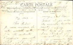 CPA Fantaisie Fleurs sechees Algues marines