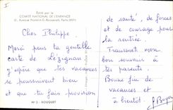 CPA Fantaisie Fleurs Bouquet 