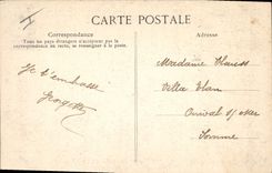 CPA Phare Le Treport La jetee Bateau