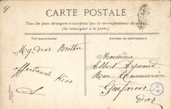 Vintage Postcard Headlight of Joliette Marseilles