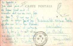 Vintage Postcard Headlight of the whales Ile de Ré
