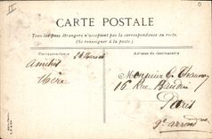 Vintage Postcard Headlight Le Havre the new pier