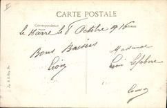 Vintage Postcard Headlight Holy Address headlights of Heve