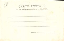 Vintage Postcard Headlight Cannes Holy Island Marguerite Prison of iron Boat mask