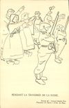 CPM Militaria Pendant la traversee de la Suisse