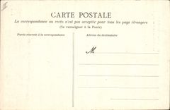 Postal Órgano Ste Ana de Auray el principal altar y los órganos