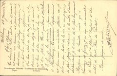 Vintage Postcard Organ Strasbourg Cathedral