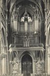 Vintage Postcard Organ Surroundings of Rouen Bonsecours Church Organ case