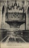 Vintage Postcard Narbonne Organ organ of St Just