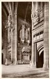 Vintage Postcard Organ Cathedral Liverpool View from South East Transept