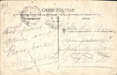 Postal Órgano Paray el Monial Interior de la capilla del Visitation