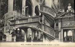 CPA Orgue Paris Eglise Saint Etienne du Mont 