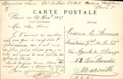 Vintage Postcard Organ Holy Paris Church Etienne of the Mount