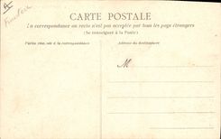 Vintage Postcard Folklore a guy of Quimperle