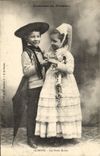 CPA Folklore Enfants Quimper Les petits maries Mariage