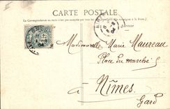 Vintage Postcard Folklore Quimper Children the small ones marry Mariage