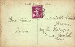 CPA Folklore Fillette de Bannalec Enfant