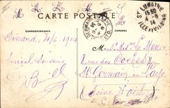 CPA Folklore Elliant Enfants