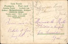 CPA Fantaisie Fleurs Enfant