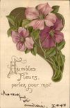 CPA Fantaisie Fleurs 