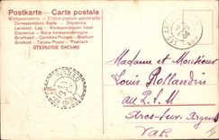 CPA Fantaisie Fleurs Enfant Bebe