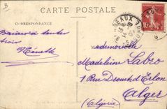 CPA Vin Bordeaux Fete des Vendanges Le char de la reine 