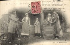 CPA Vin Vendanges Les chansons de Jean Rameau illustrees 