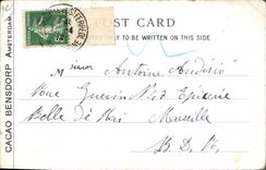 CPA Publicite Bensdorp Cocoa Amsterdam Cacao