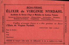 CPA Publicite Produits Nyrdahl Rue de la Rochefoucauld Paris 9eme 